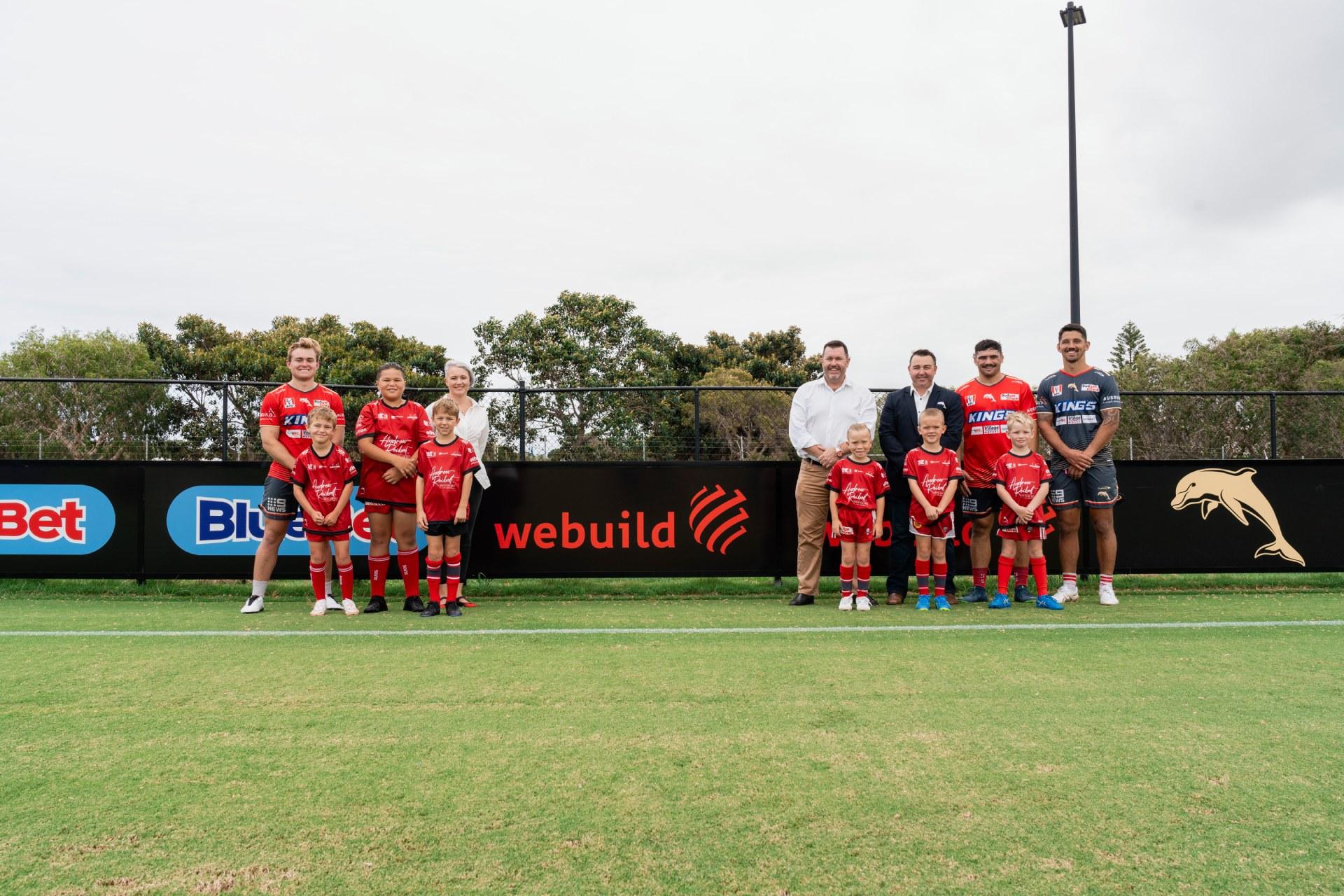 Dolphins Mini League in Brisbane: our Sponsorship | Webuild Group